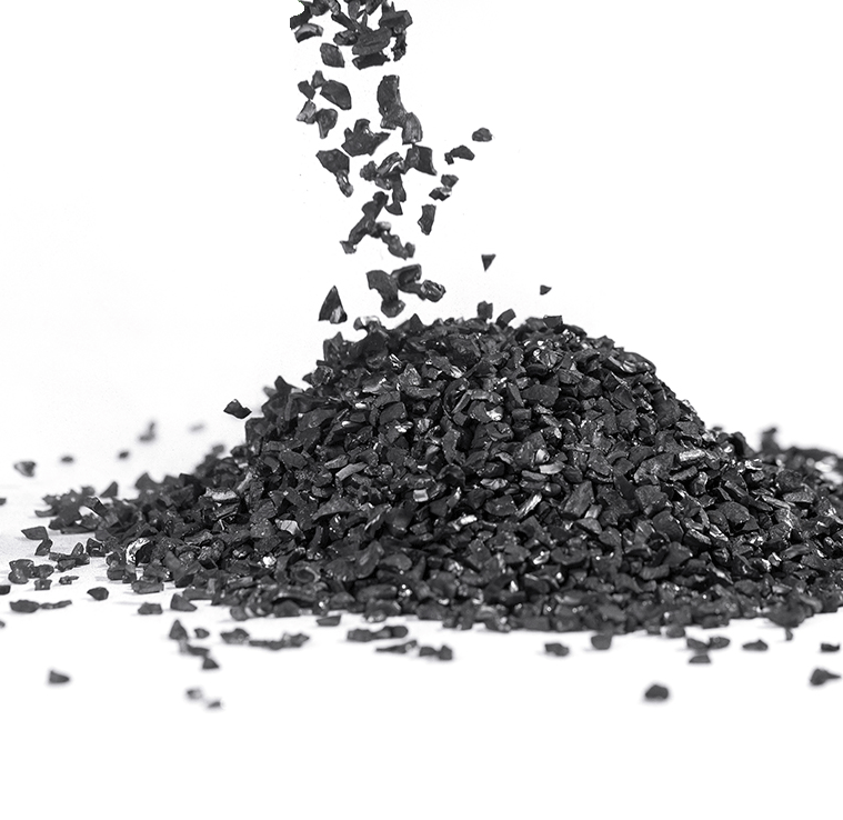 Acid-washed activated carbon